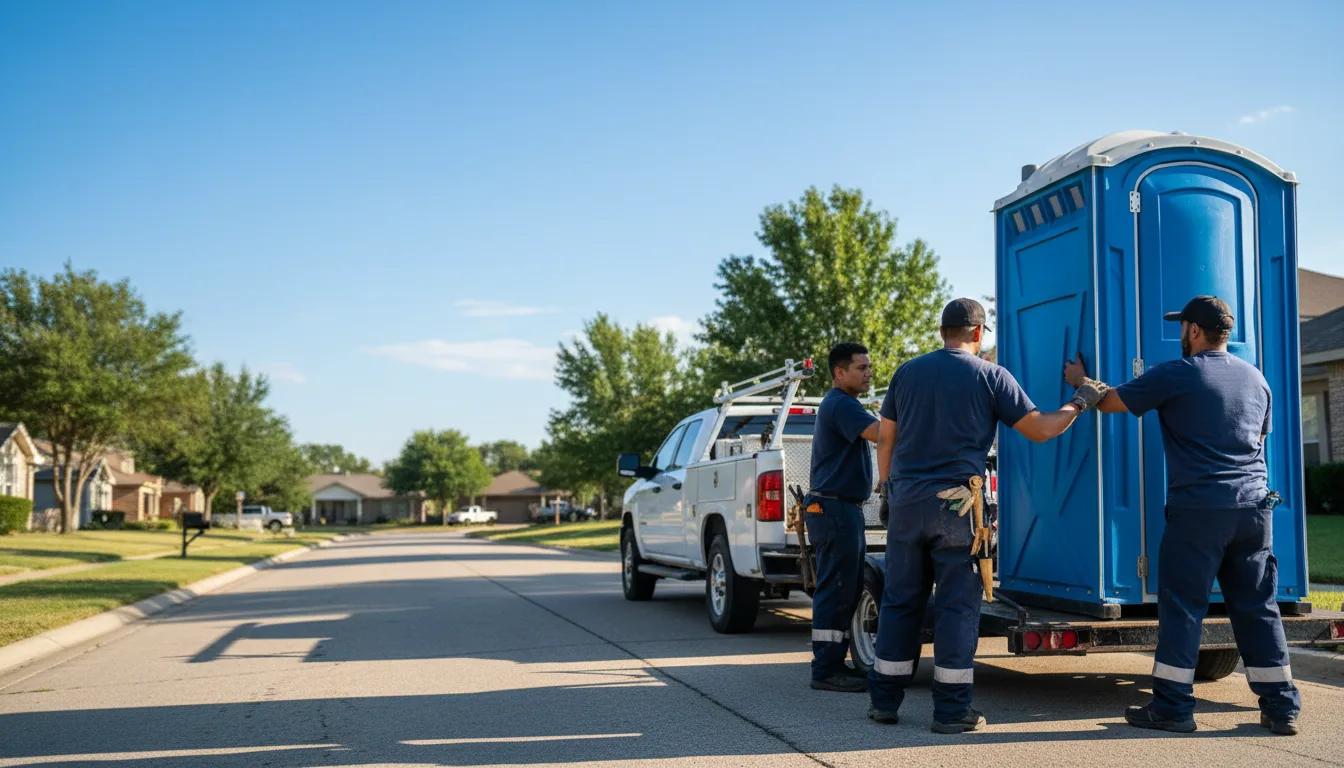Portable Toilet Rental in Tampa, KS near me